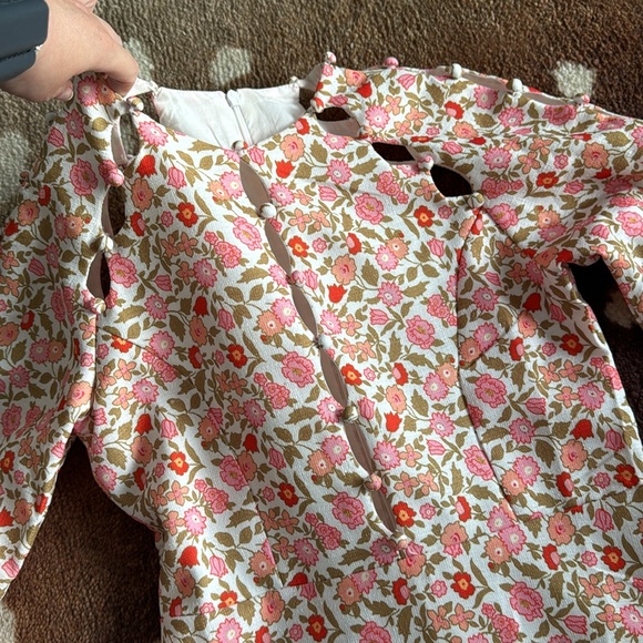 Long Sleeve Floral Print Dress - Picture 6 of 12